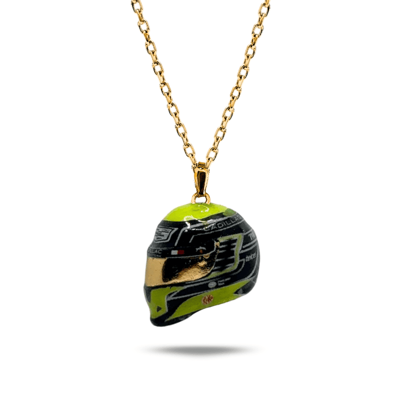 Collar Casco Checo Pérez Cadillac