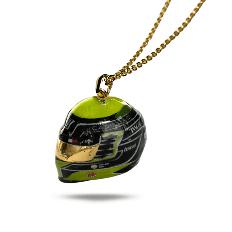 Collar Casco Checo Pérez Cadillac