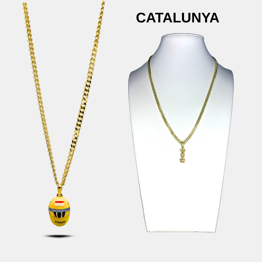 Collar Lego Ayrton Senna