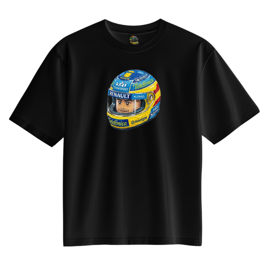 Fernando Alonso Brick T Shirt