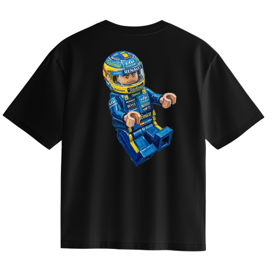 Fernando Alonso Brick T Shirt