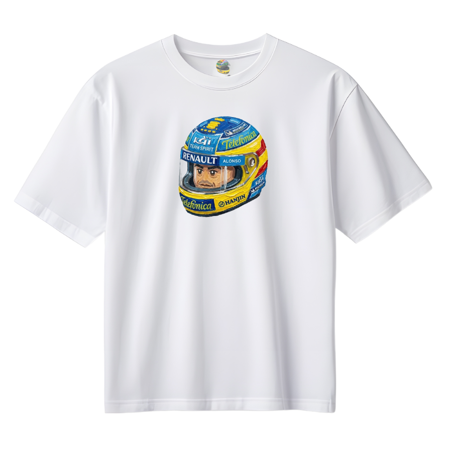 Fernando Alonso Brick T Shirt