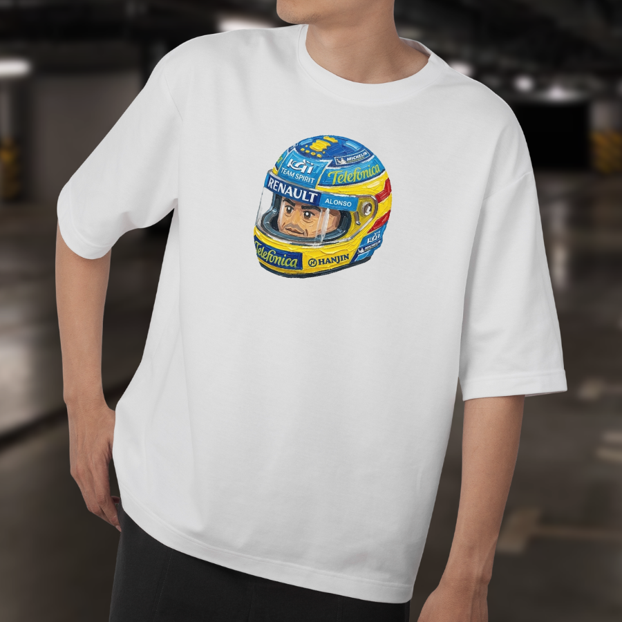 Fernando Alonso Brick T Shirt