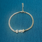 Brazalete Cubano con Monoplaza