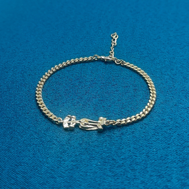 Brazalete Cubano con Monoplaza