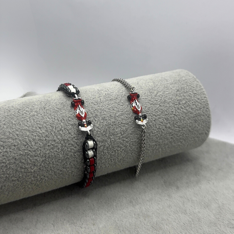 Brazalete MP4 McLaren Piedras Naturales (Ajustable)