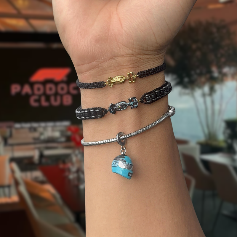 Brazalete Mercedes Piedras Naturales (Ajustable)