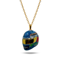 Ayrton Senna Helmet Necklace