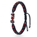 Brazalete Ferrari Piedras Naturales (Ajustable)