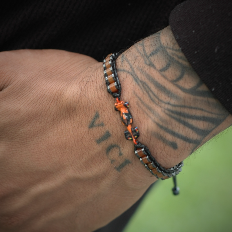 Brazalete McLaren Piedras Naturales (Ajustable)