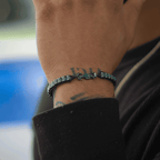 Brazalete Aston Martin Piedras Naturales (Ajustable)