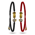 Brazalete Tejido Monoplaza (Rojo y Negro)
