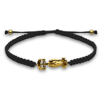Brazalete Tejido Monoplaza (Rojo y Negro)