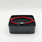 Brazalete Tejido Monoplaza (Rojo y Negro)