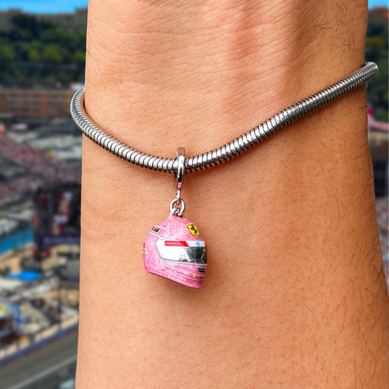 Lewis Hamilton Helmet Charm Las Vegas 2025