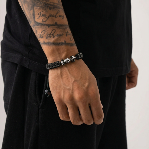 Brazalete Cadillac Piedras Naturales (Ajustable)