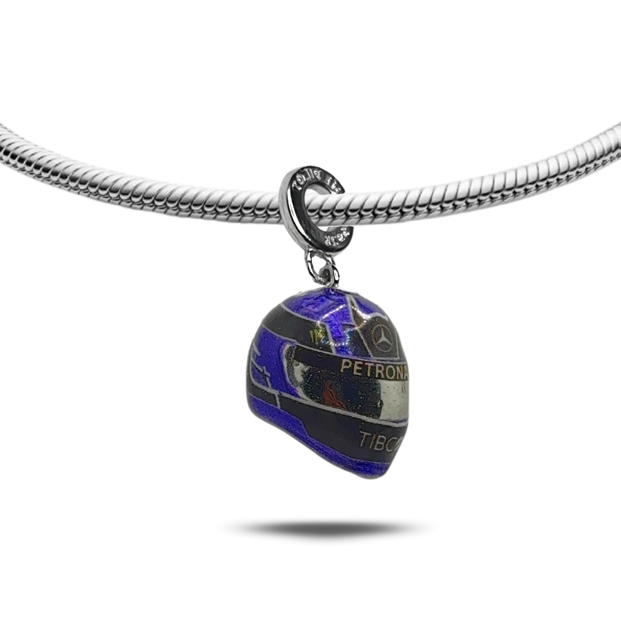 Charm Casco Lewis Hamilton Mercedes