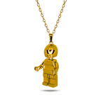 Collar Lego Dorado