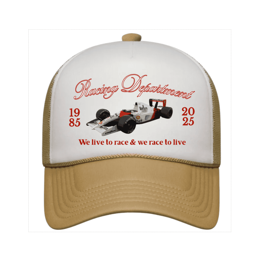 We Live to Race (Gorra)