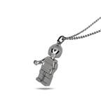 Collar Lego Plateado