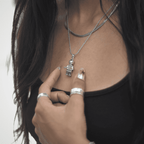 Collar Lego Plateado
