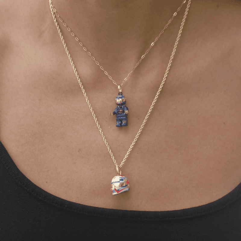 Collar Lego Max Verstappen