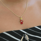 Collar Lego Ayrton Senna