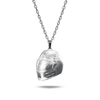 Collar Casco Plateado