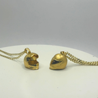 Collar Casco Dorado