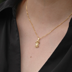 Collar Monoplaza Clásico (Dorado y Plateado)