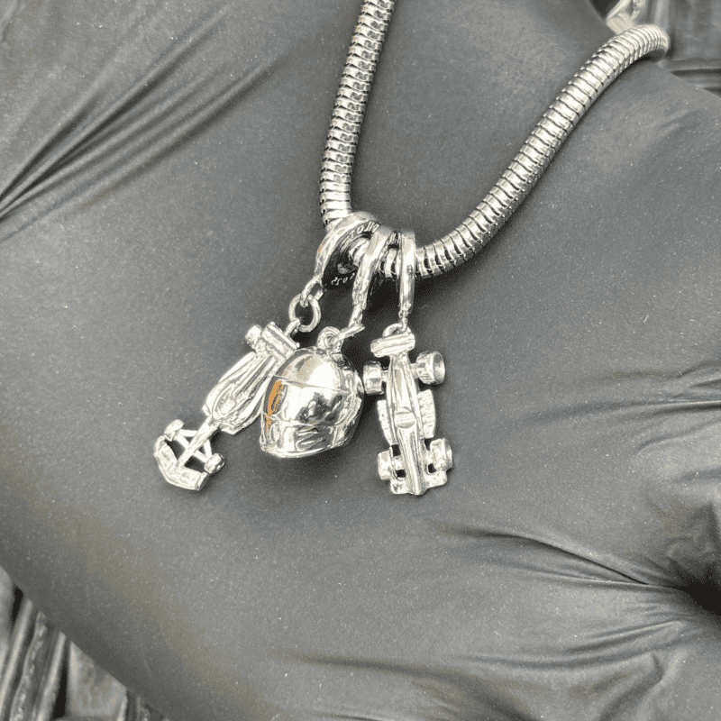 Set Charms (Monoplaza Clásico, Halo y Casco)