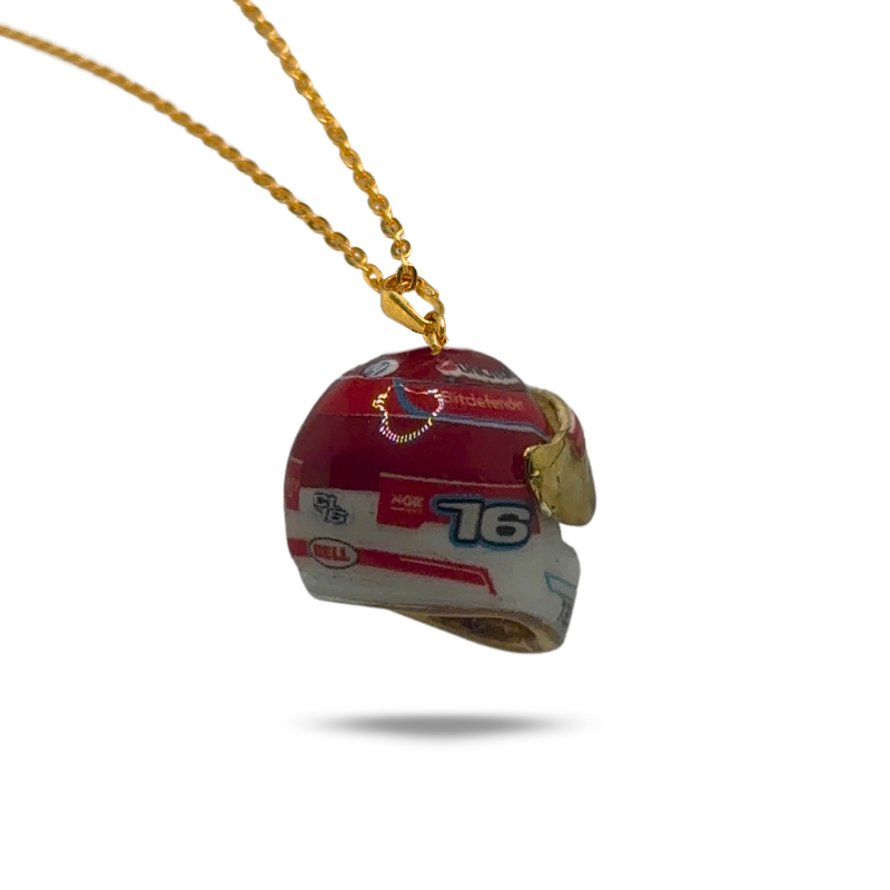 Collar Casco Charles Leclerc