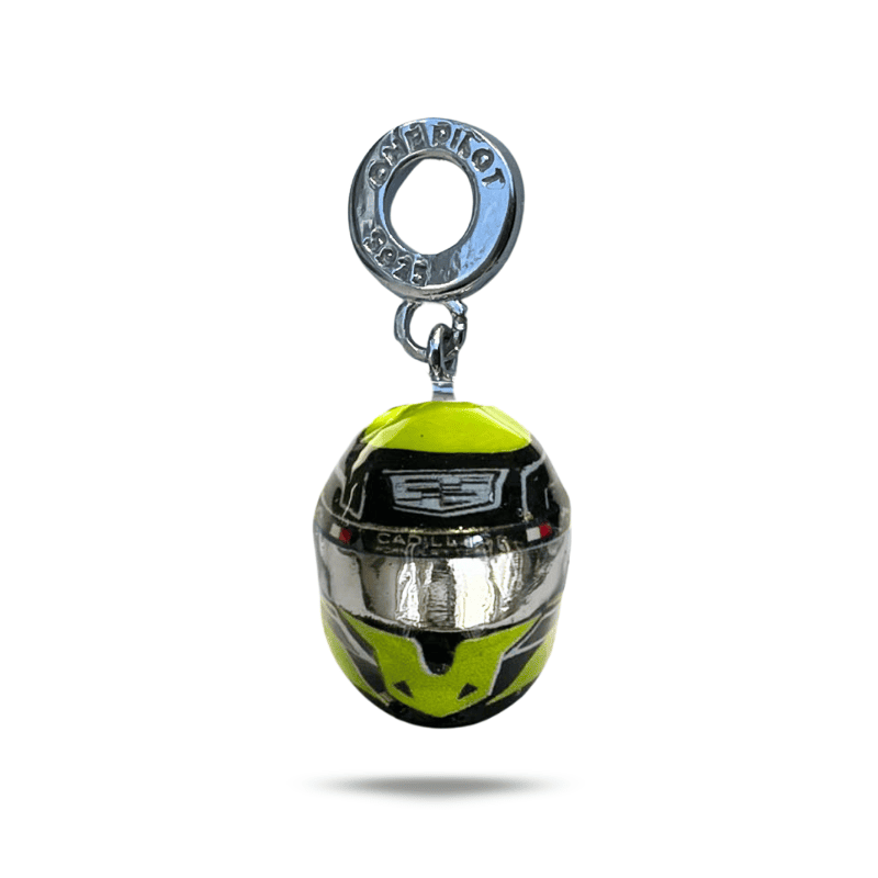 Charm Casco Checo Perez Cadillac