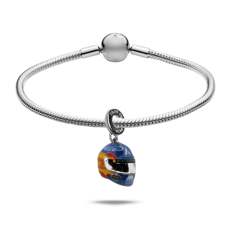 Charm Casco Carlos Sainz Williams