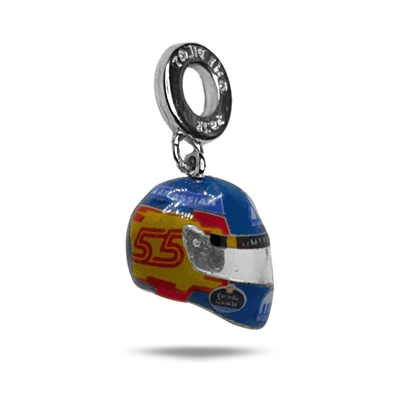Charm Casco Carlos Sainz Williams