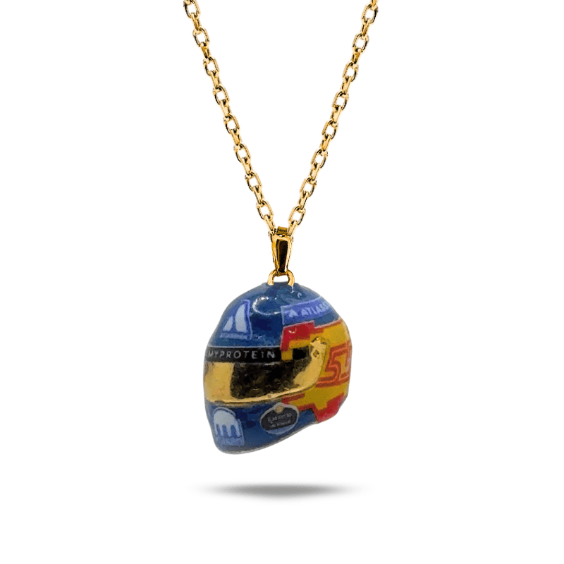 Collar Casco Carlos Sainz Williams