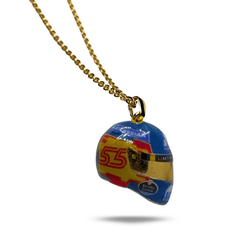 Collar Casco Carlos Sainz Williams