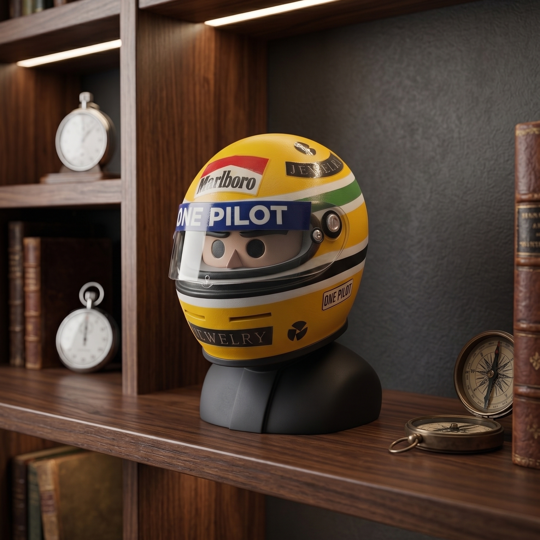 Helmet Art Toy Personalizable